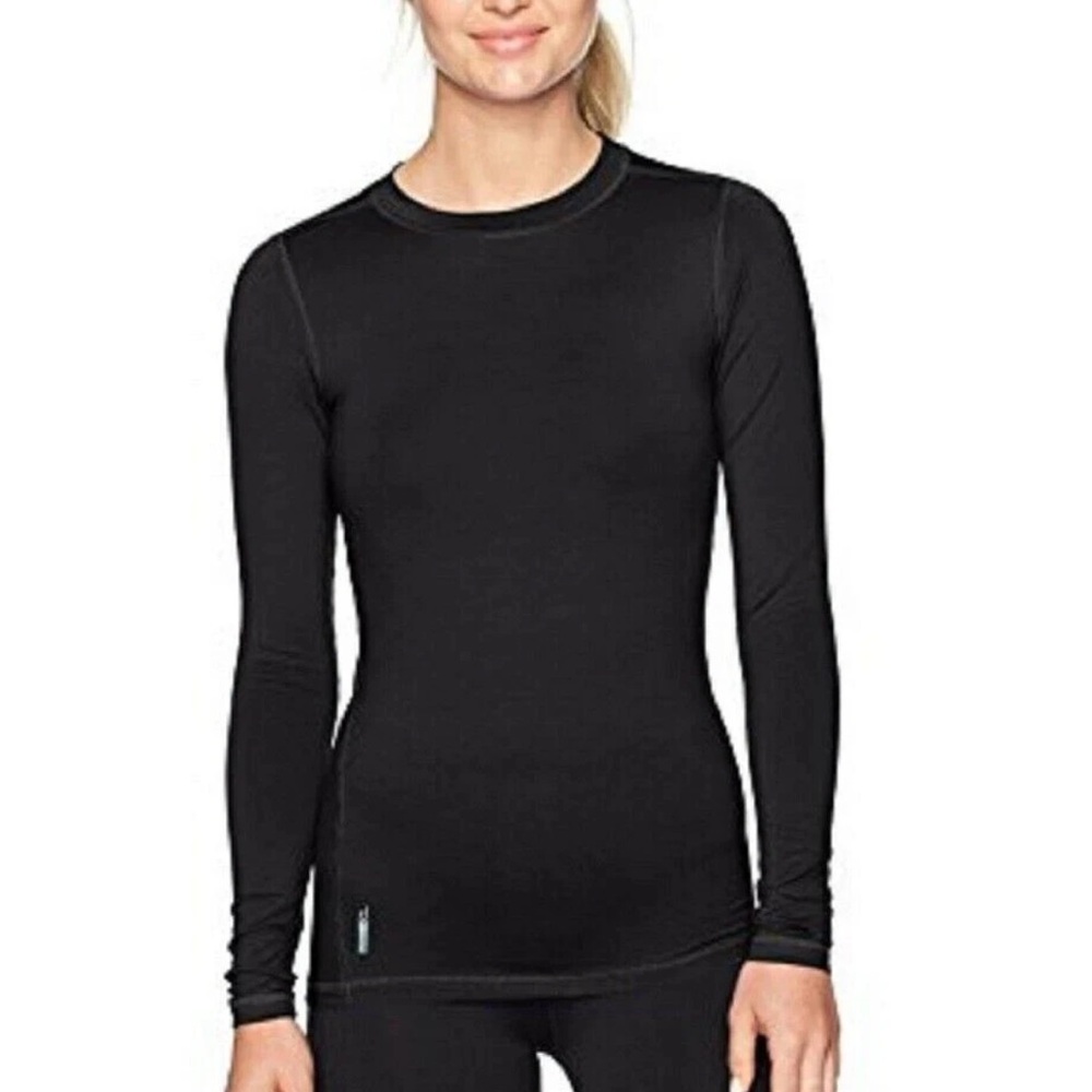 NWT Champion Duofold Women's Thermal Baselayer. Black Sz. Medium (8-10)
